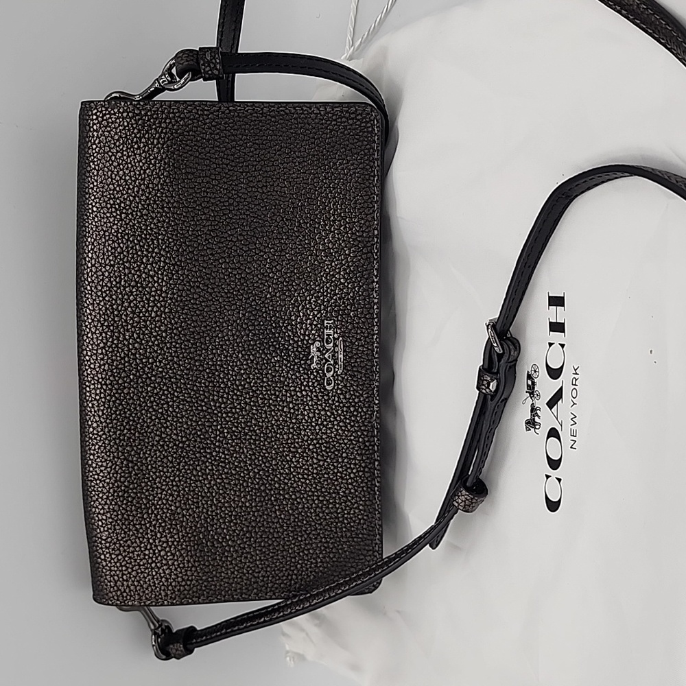 COACH Anna Foldover Clutch Crossbody471